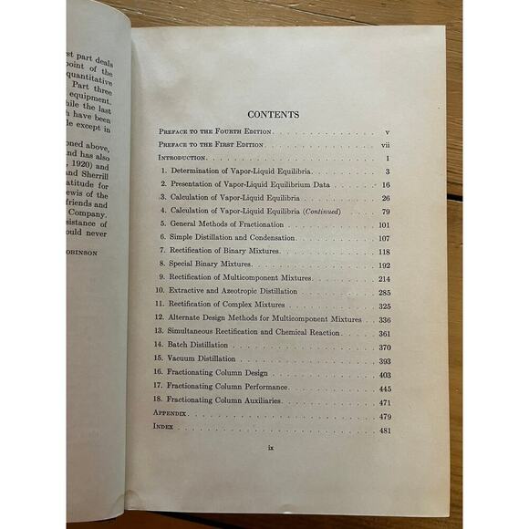 VTG Elements of fractional distillation chemical engineering series. 1950 4th ed - Picture 6 of 7